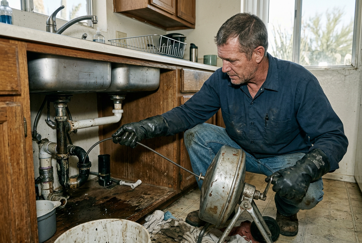 Drain Cleaning & Camera