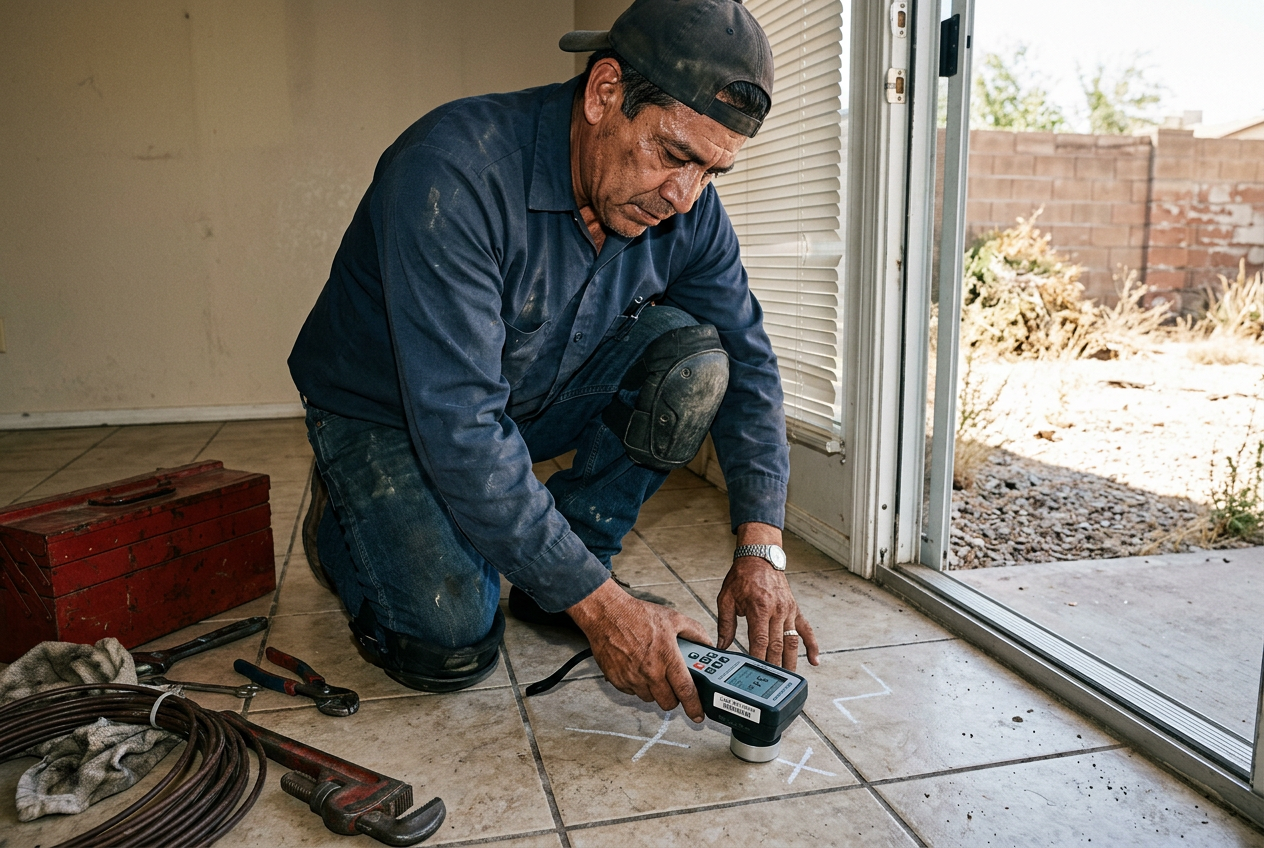 Burst Pipe & Slab Leak